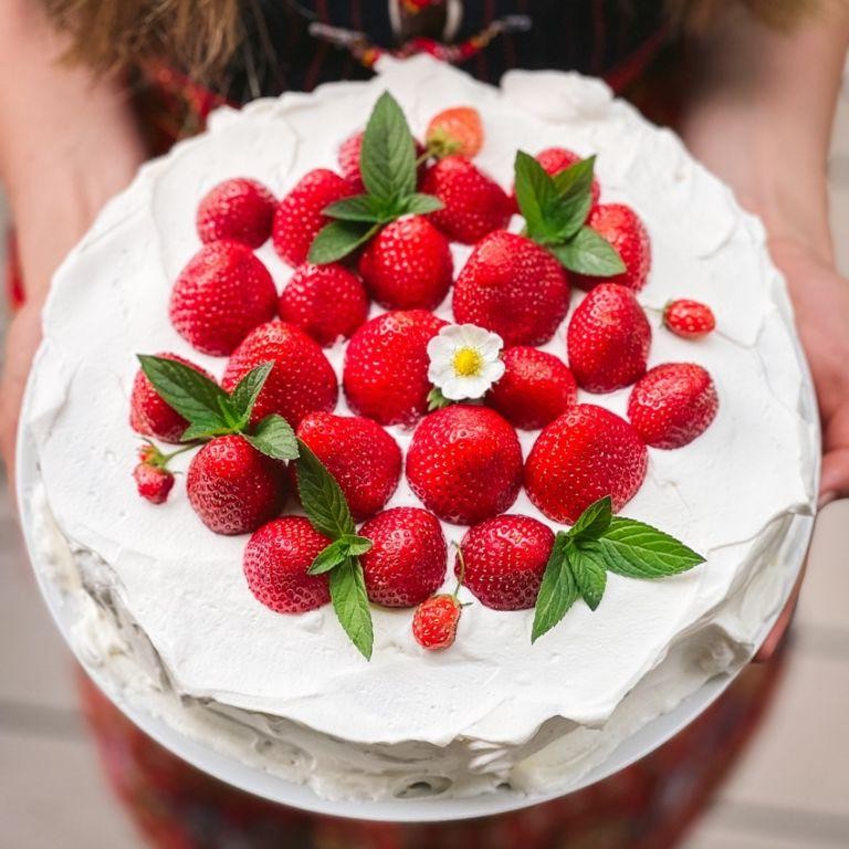 Swedish Strawberry Shortcake