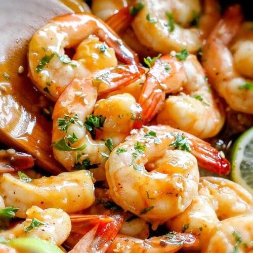 Sweet Chili Glazed Filipino Shrimp