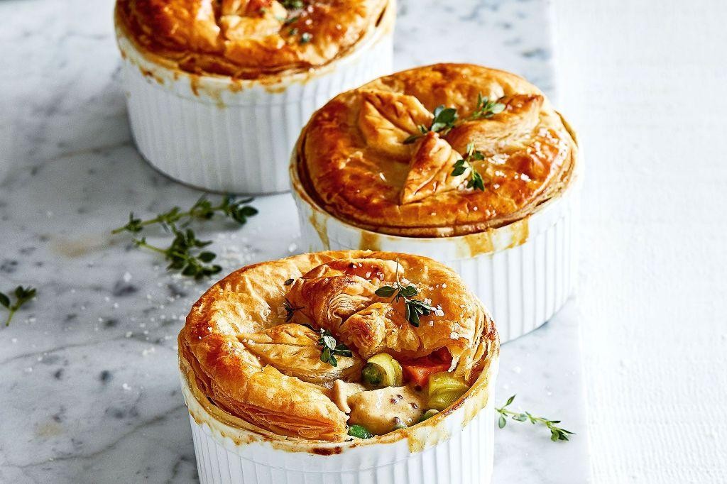 Sweet Pea and Chicken Pot Pie