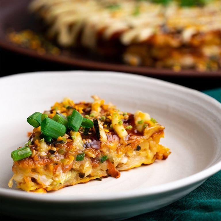 Sweet Potato Okonomiyaki