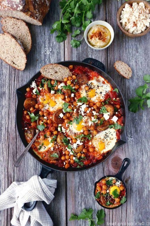 Sweet Potato and Chickpea Shakshouka