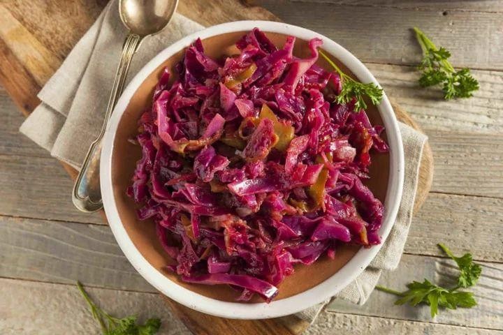 Sweet and Sour German Cabbage Stir-Fry