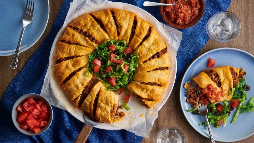 Taco Crescent Roll Ring