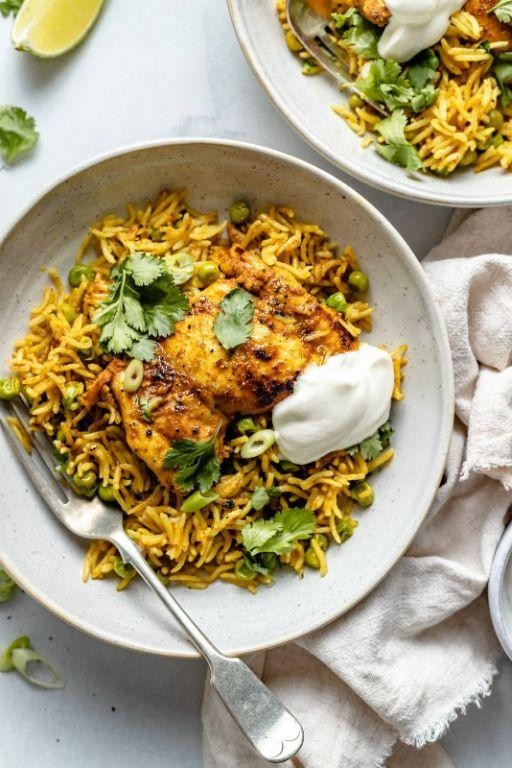 Tandoori Chicken Breast with Lemon and Coriander