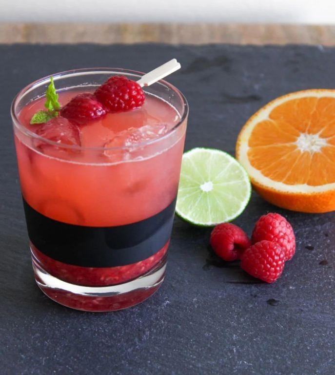 Tequila Sunrise Raspberry Margarita