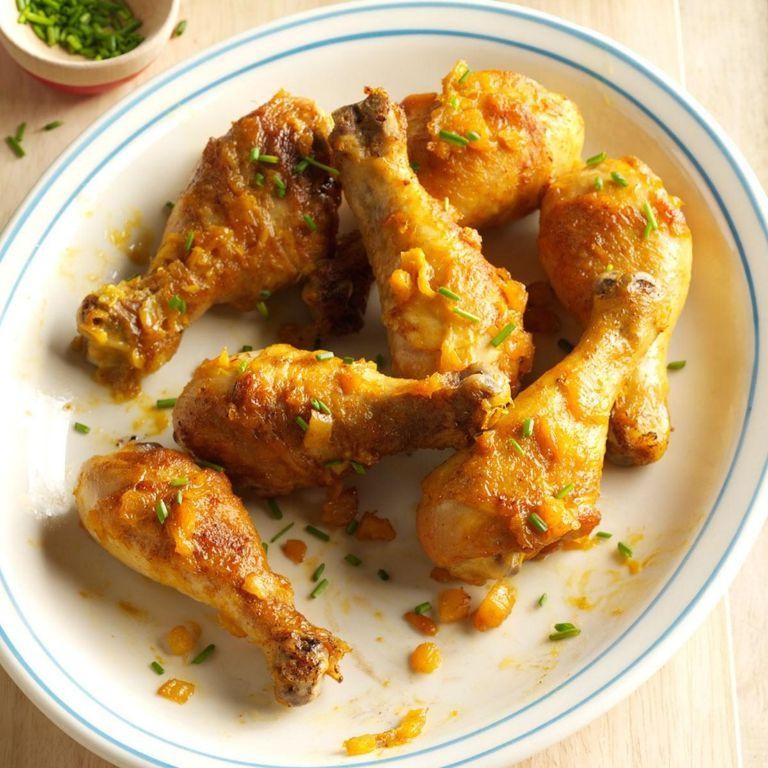 Teriyaki Baked Chicken Legs with Pineapple