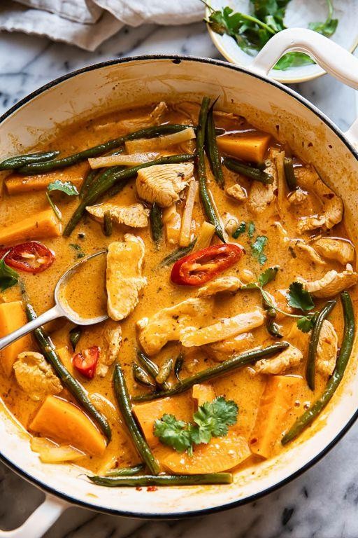 Thai Chicken Curry with Sweet Potatoes
