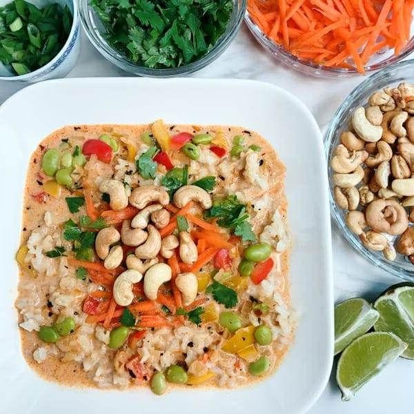 Thai Red Curry Spicy Edamame