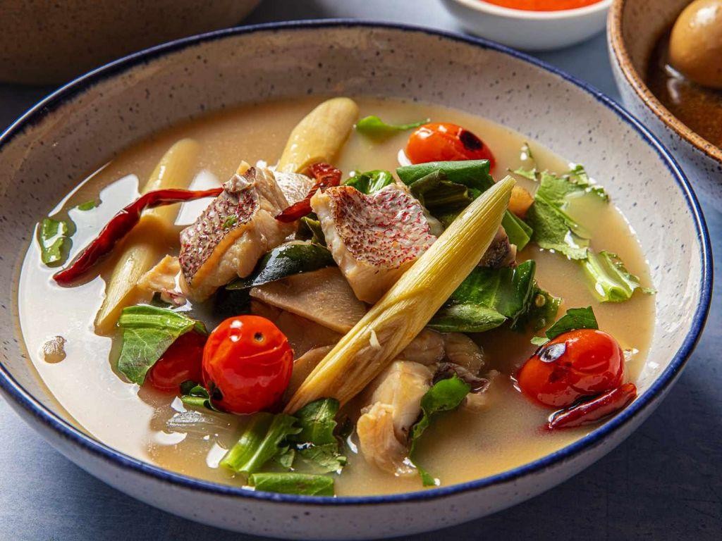 Thai Tom Yum Fish Stew