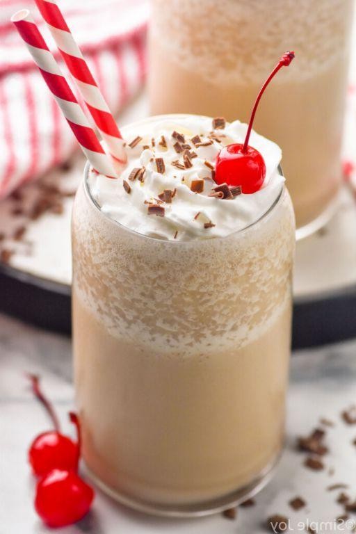 Toasted Coconut Bushwacker with Coconut Rum