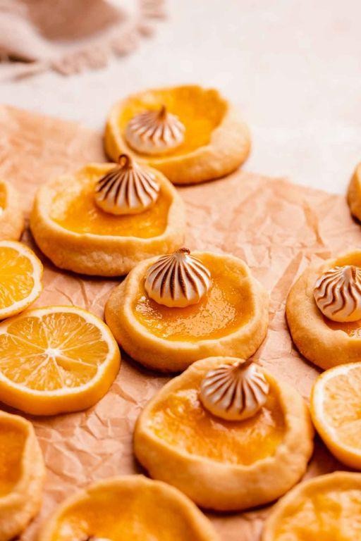 Toasted Meringue Lemon Drop Cookies