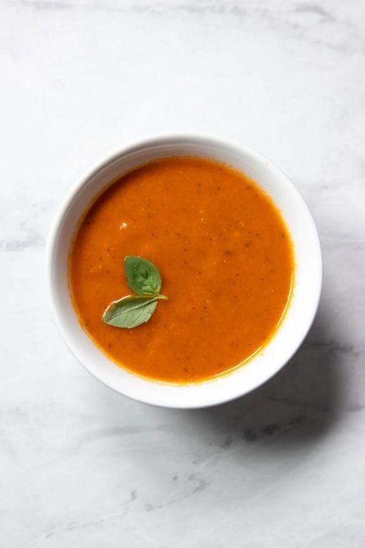 Tomato and Basil Low FODMAP Soup