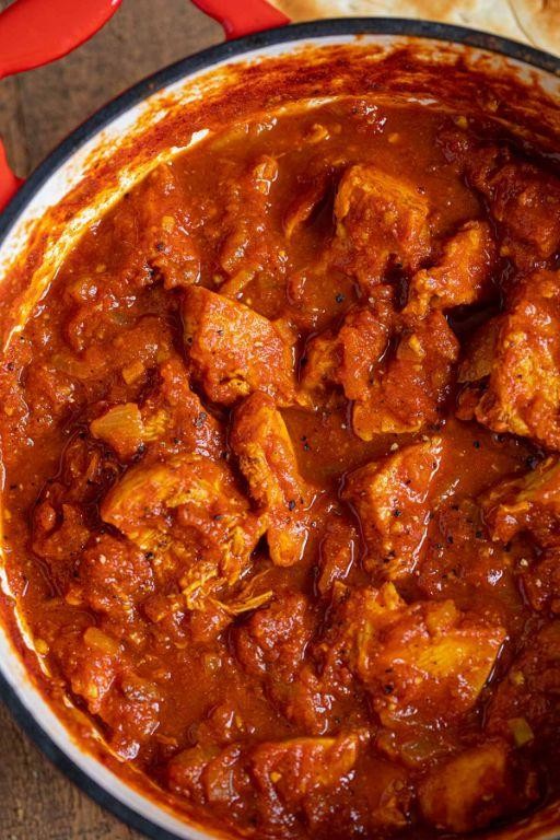 Tomato-Based Chicken Curry