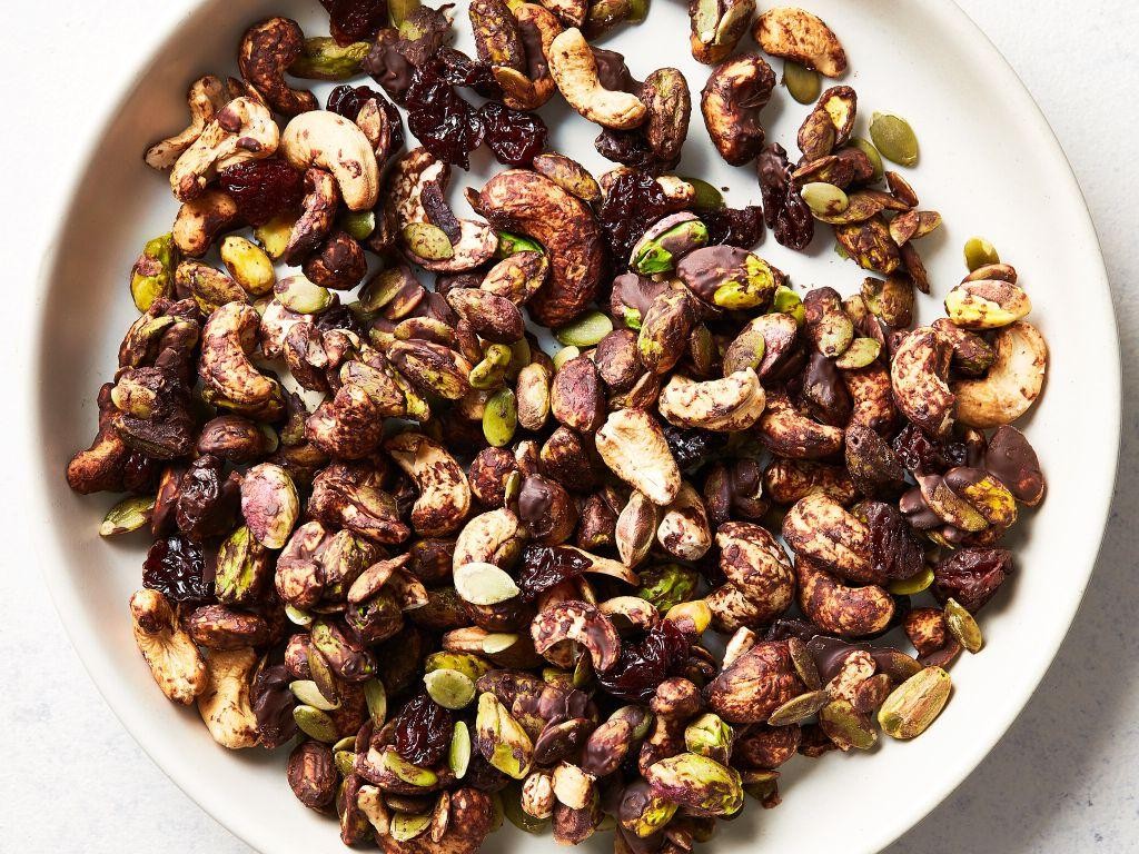 Trail Mix with Dark Chocolate and Nuts