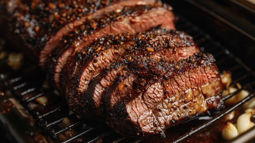 Tri Tip Roast with Smoked Paprika and Garlic Rub