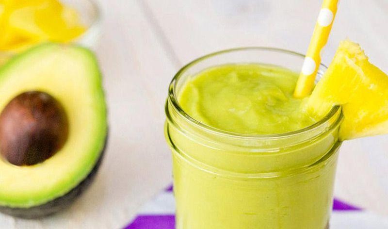 Tropical Avocado Mango Smoothie