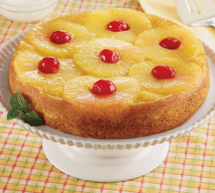 Tropical Sugar-Free Pineapple Upside-Down Cake