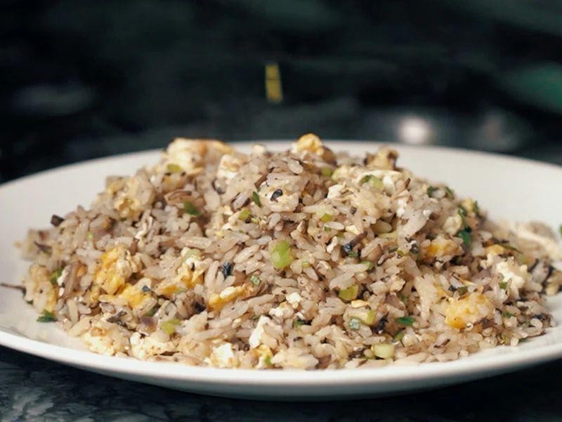 Truffle Oil Shrimp Fried Rice