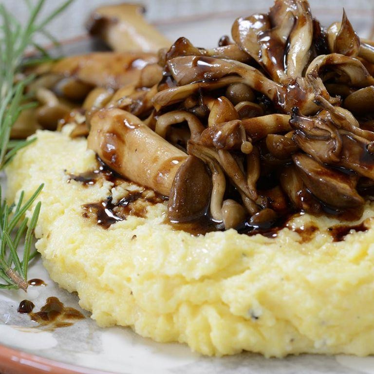 Truffle-Infused Creamy Polenta
