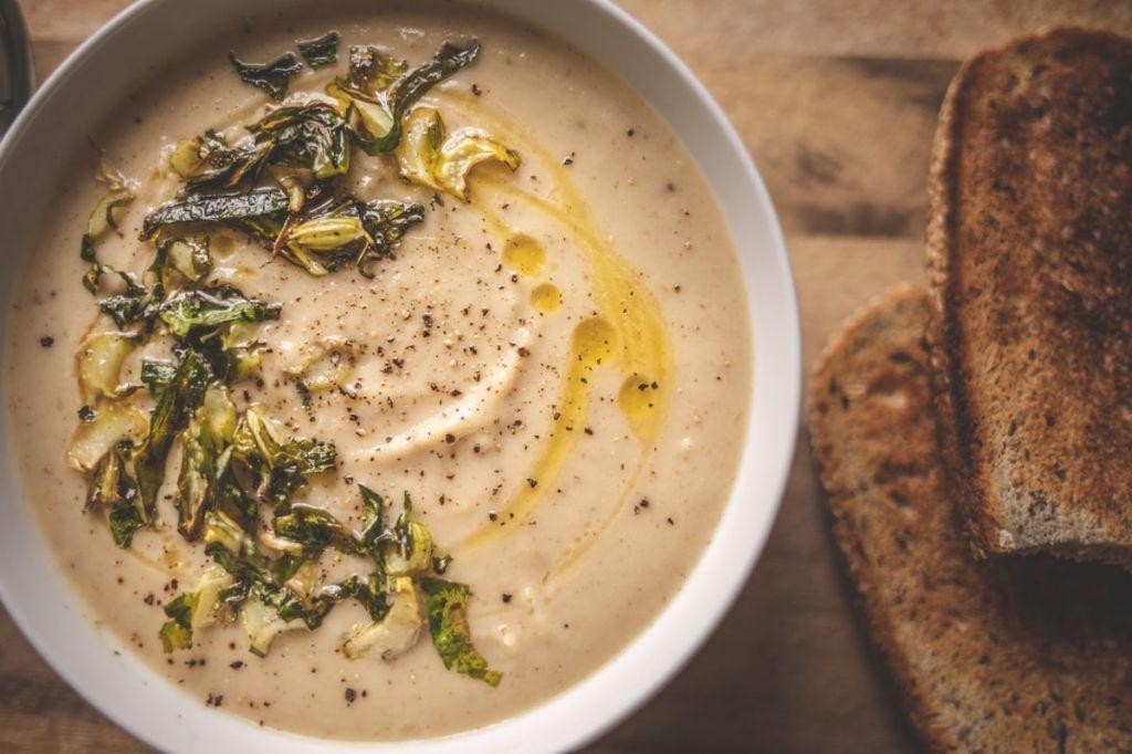 Truffle-infused Cauliflower Soup