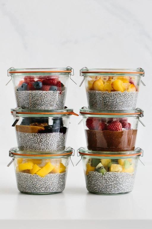 Tupperware Chia Pudding