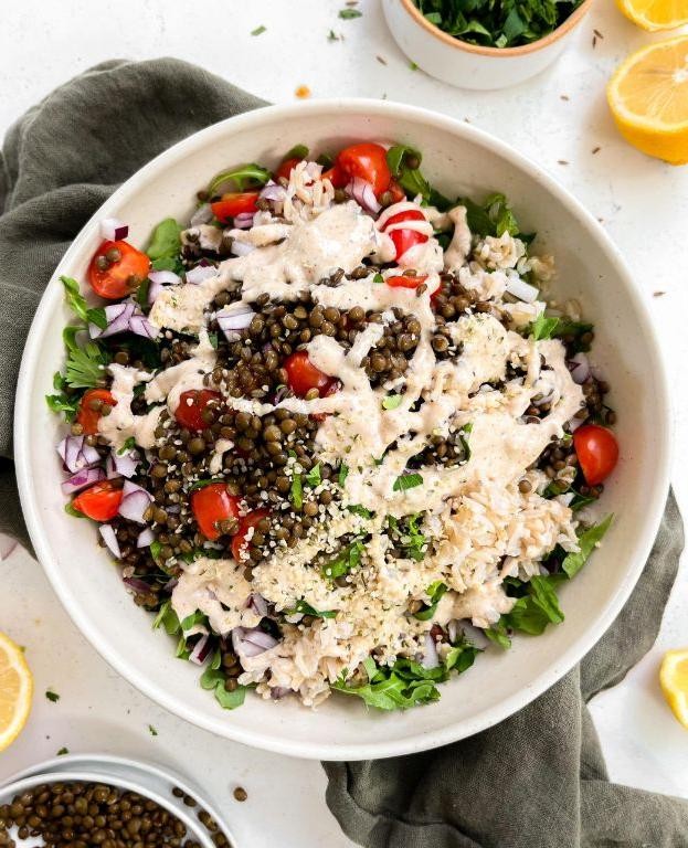 Tupperware Lentil and Rice Bowls