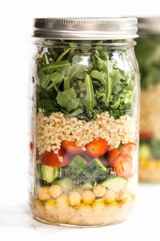 Tupperware Quinoa Salad Jars