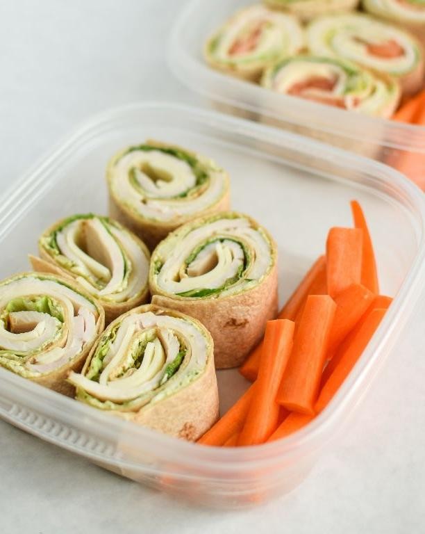 Tupperware Turkey Wrap Roll-Ups