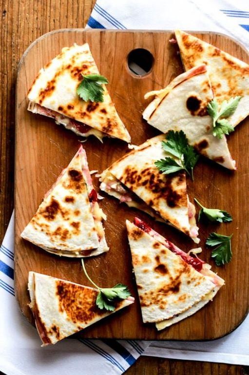 Turkey Cranberry Quesadillas