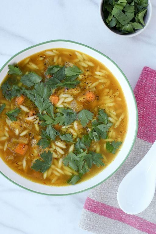 Turmeric and Ginger Immunity Soup
