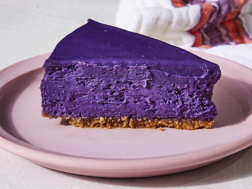 Ube Halaya Cheesecake