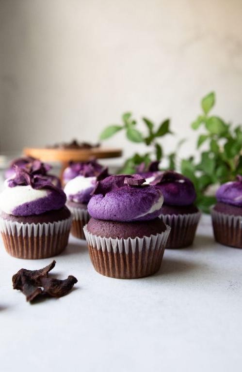 Ube Halaya Cupcakes