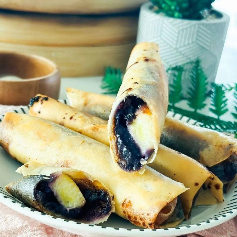 Ube Halaya Turon