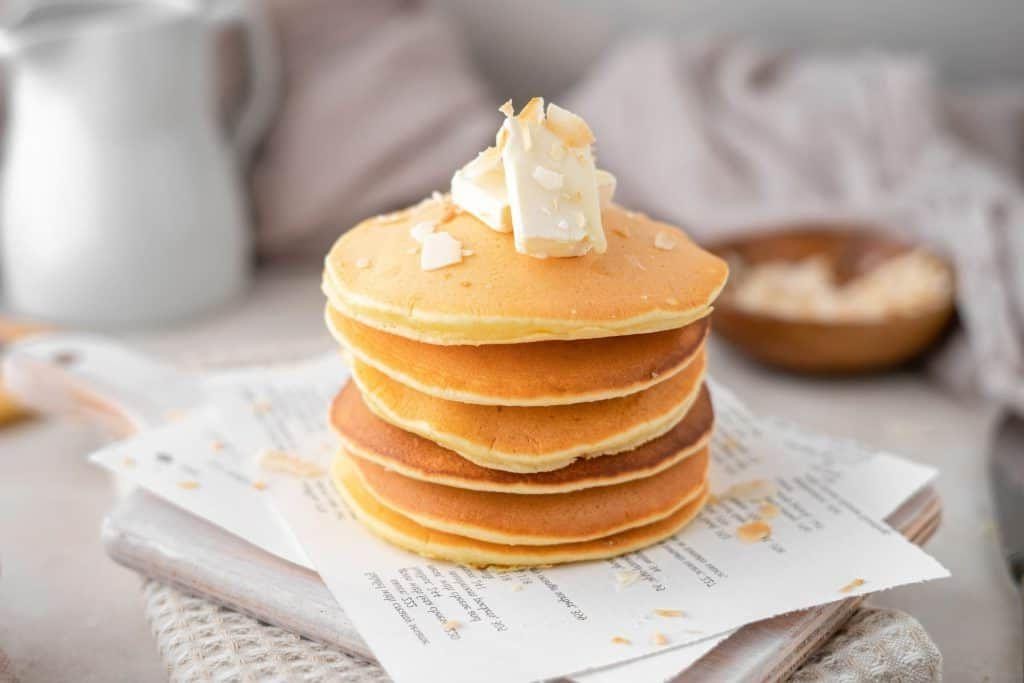 Vanilla Protein Keto Pancakes