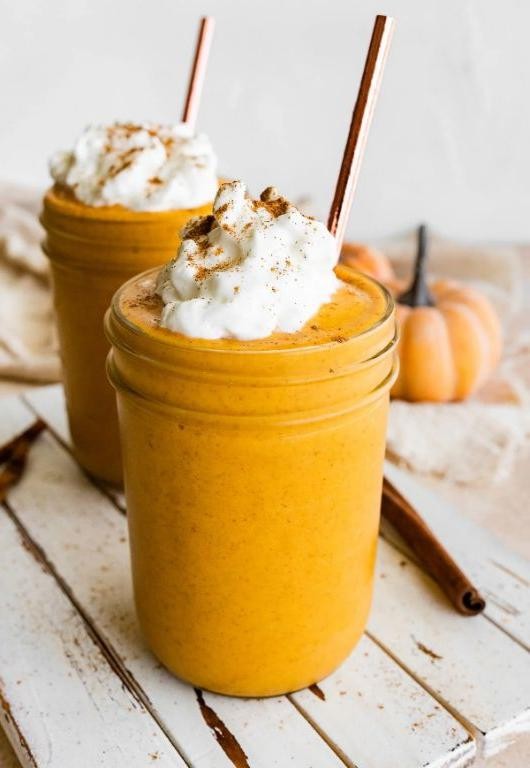 Vanilla Pumpkin Spice Protein Shake