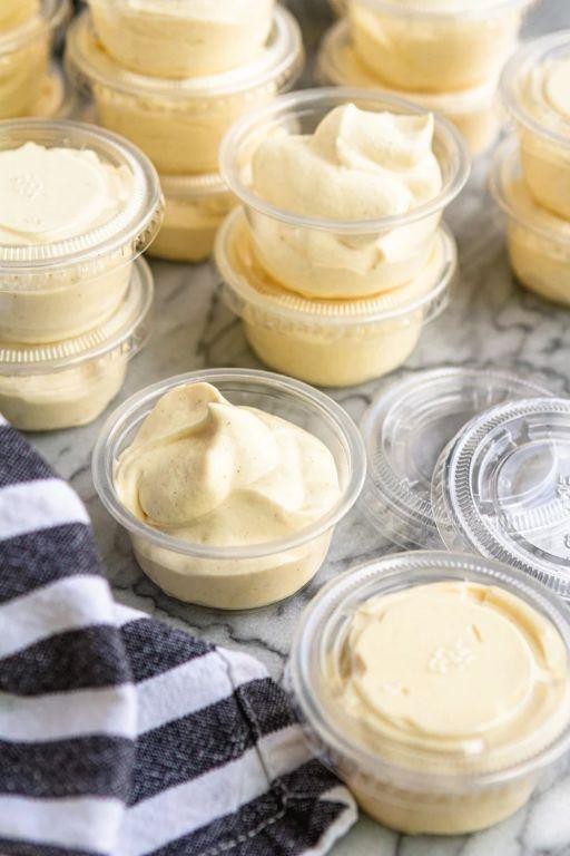 Vanilla RumChata Pudding Shots