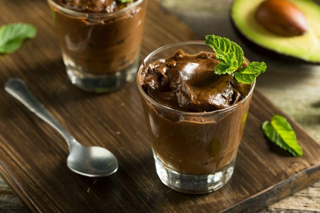 Vegan Chocolate Avocado Pudding