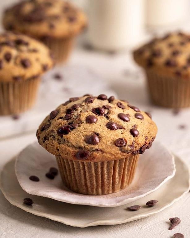 Vegan Chocolate Chip Muffins