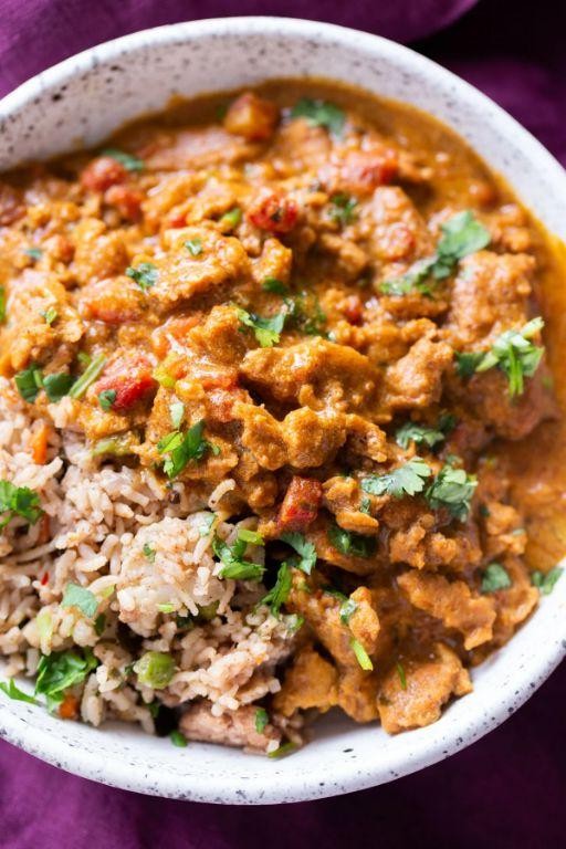 Vegan Coconut Curry Chicken (Mock Chicken)