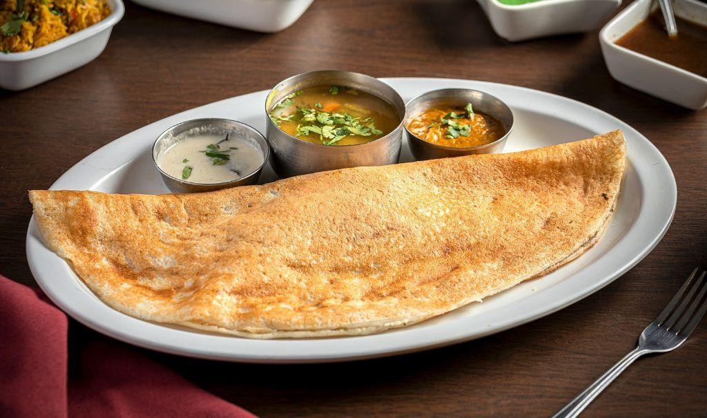 Vegan Mysore Masala Dosa with Avocado Chutney