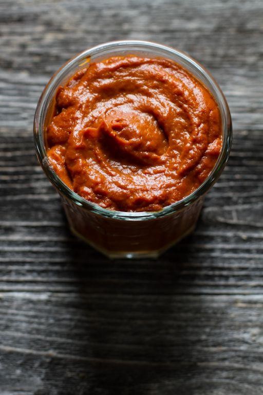 Vegan Rhubarb Barbecue Sauce