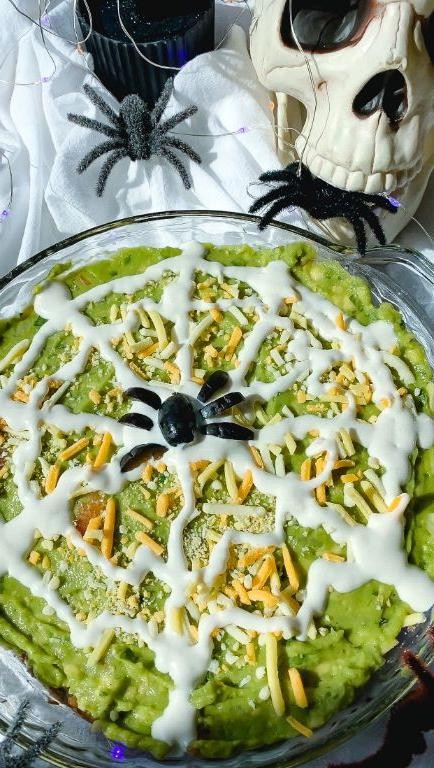 Vegan Spiderweb Guacamole