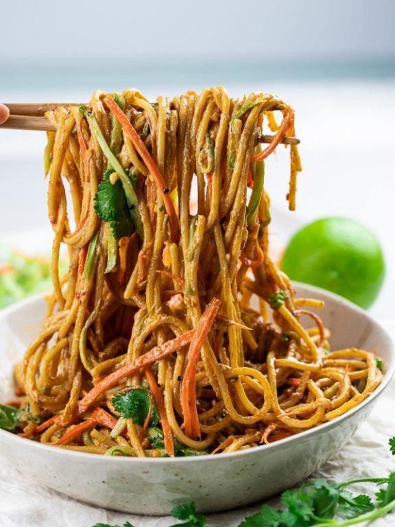 Vegan Thai Peanut Noodles