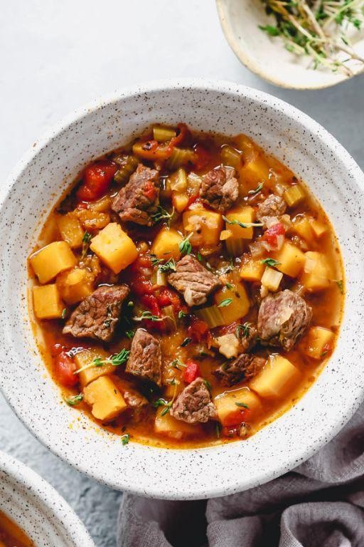 Vegetable Beef Steak in Instant Pot