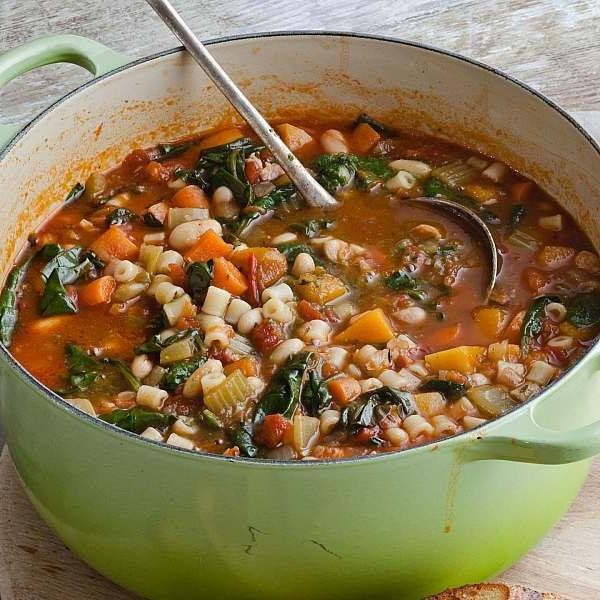 Vegetarian Winter Minestrone
