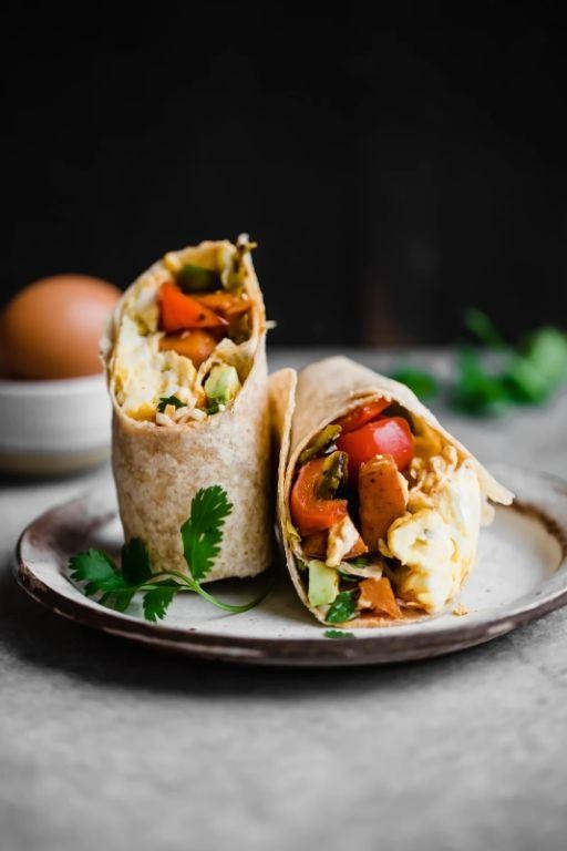 Veggie-Packed Breakfast Wrap