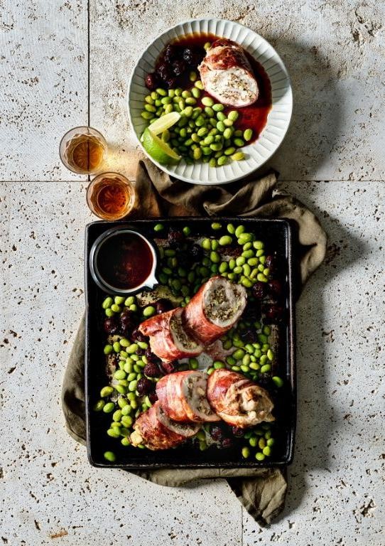Walnut and Feta Stuffed Chicken Breast