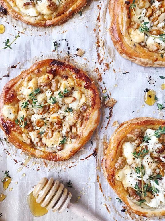 Walnut and Goat Cheese Tart