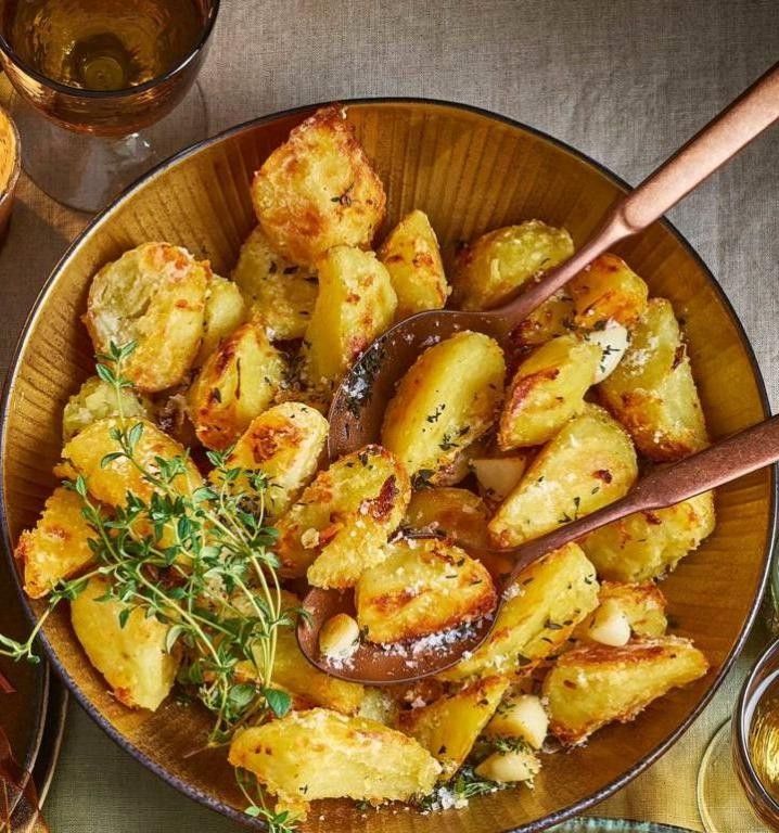 Walnut and Thyme Roasted Potatoes
