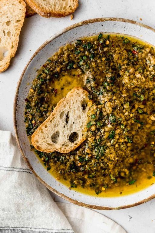 Warm Ciabatta with Olive Oil and Balsamic Dip